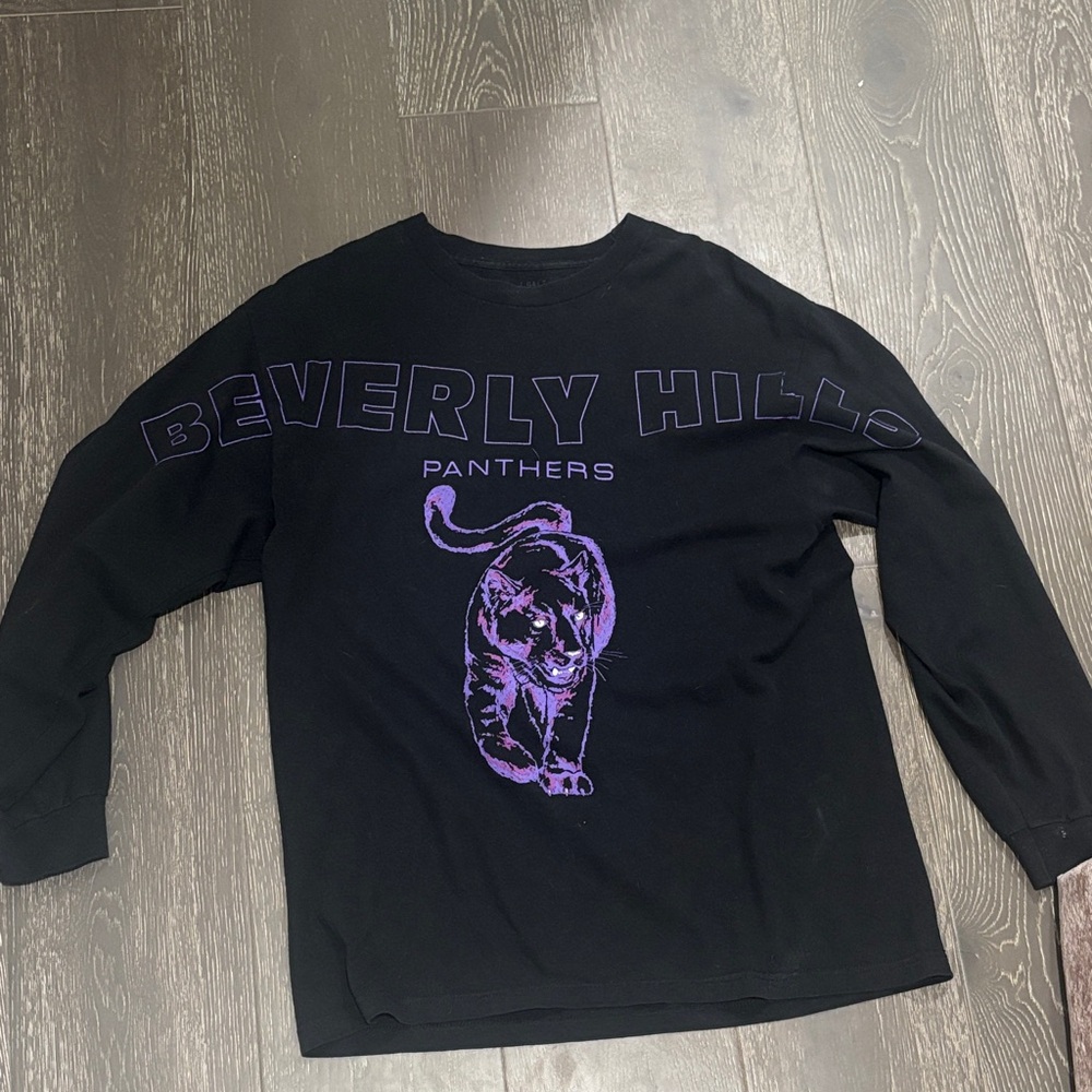 brandy melville Black Beverly Hills Panthers Sweatshirt
